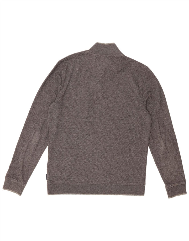 TED BAKER Sweatshirt med lynlås til mænd Størrelse 3 Medium Grå Bomuld