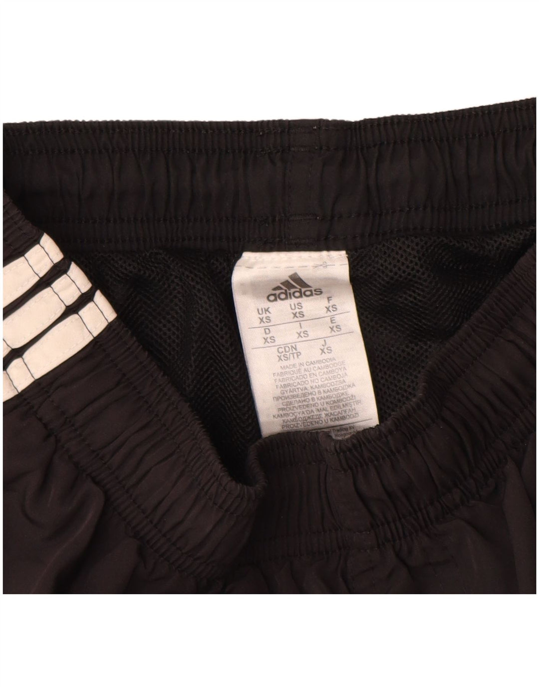 Adidas Boys Sports Shorts 5-6 år XS Sort polyester