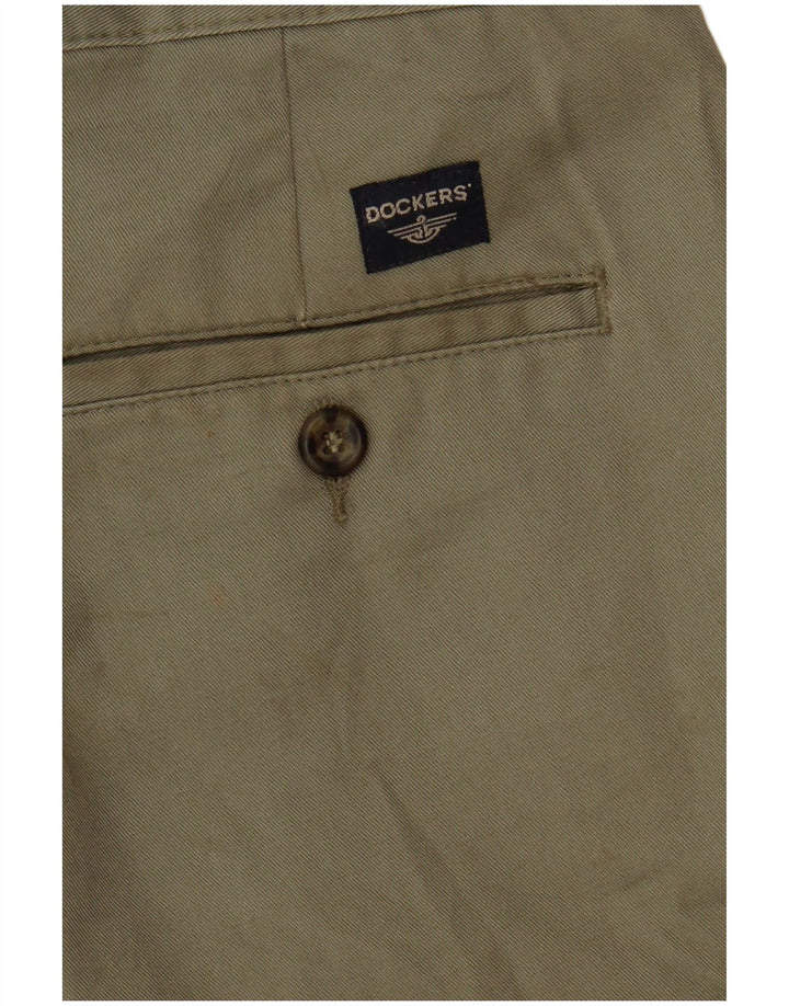 Dockers Herre Stain Defender Chino Shorts W38 XL Khaki