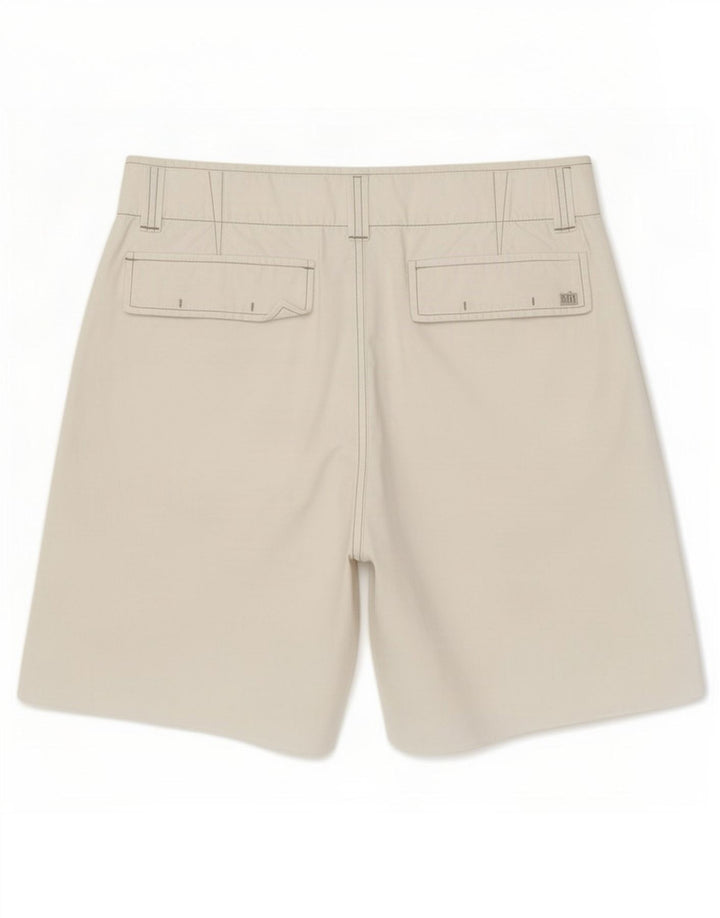 Murphy & Nye Herre Chino Shorts Large W34 White Bomuld