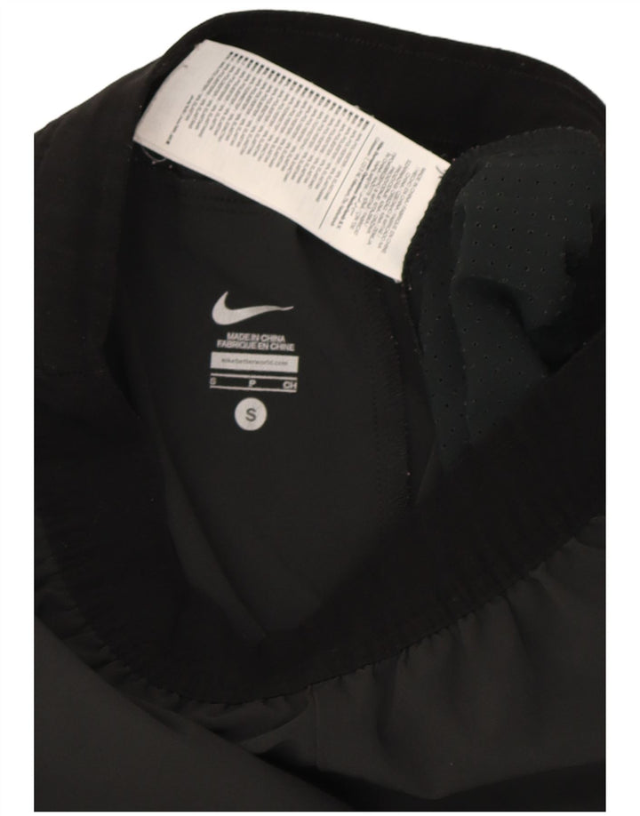 Nike Herre grafiske sportsshorts Small Black Colourblock Polyester