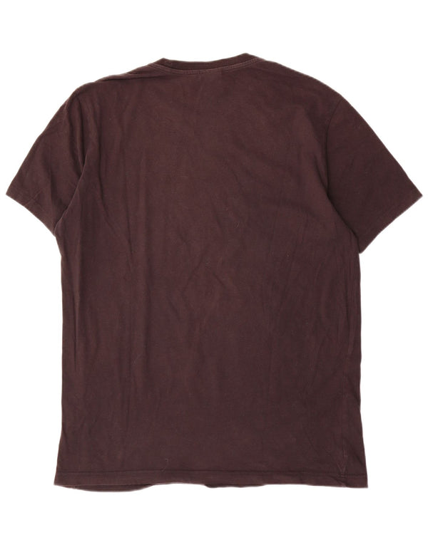 Champion Herre Grafisk T-Shirt Top Stor Brun