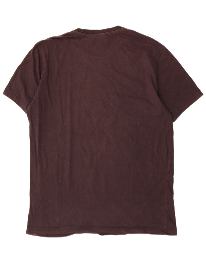 Champion Herre Grafisk T-Shirt Top Stor Brun