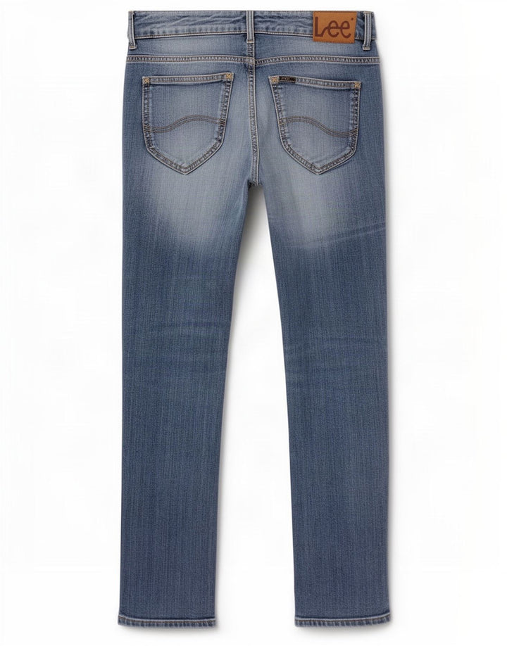 Lee Dame Amy Slim Jeans W30 L29 Blå Bomuld