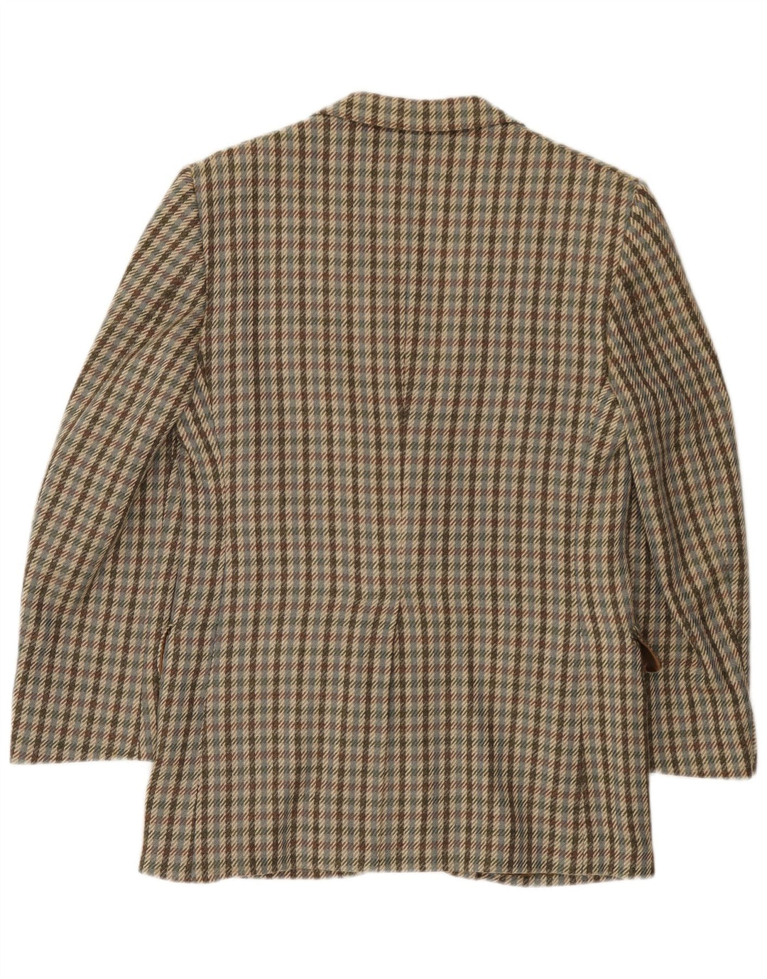 Aquascutum Herre 2-knaps blazerjakke UK 36 Lille flerfarvet kashmir