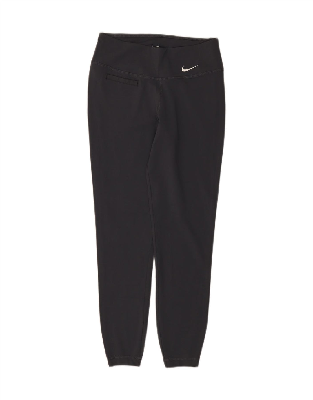 Nike Dame Dri Fit Leggings UK 8 Small Grå