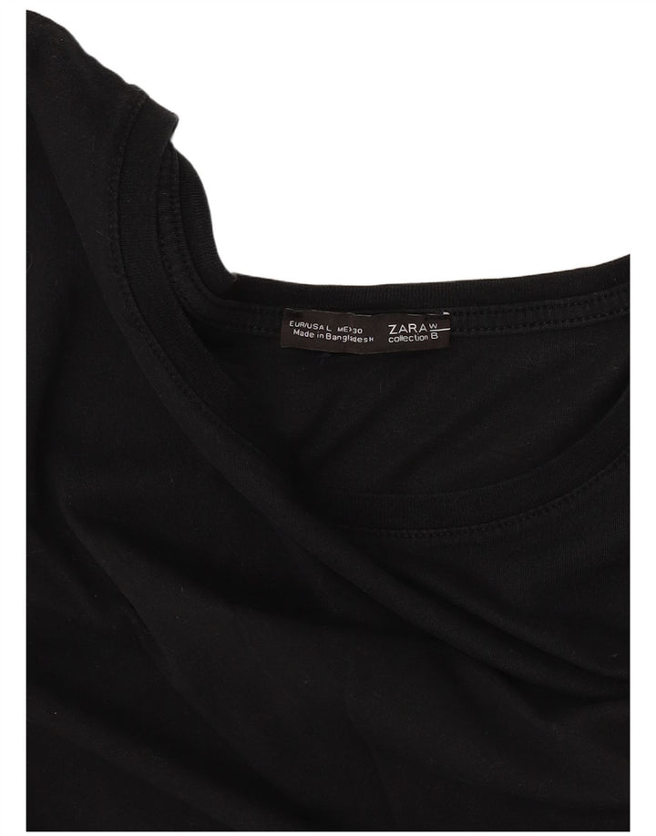 Zara Dame T-Shirt Top UK 16 Large Sort