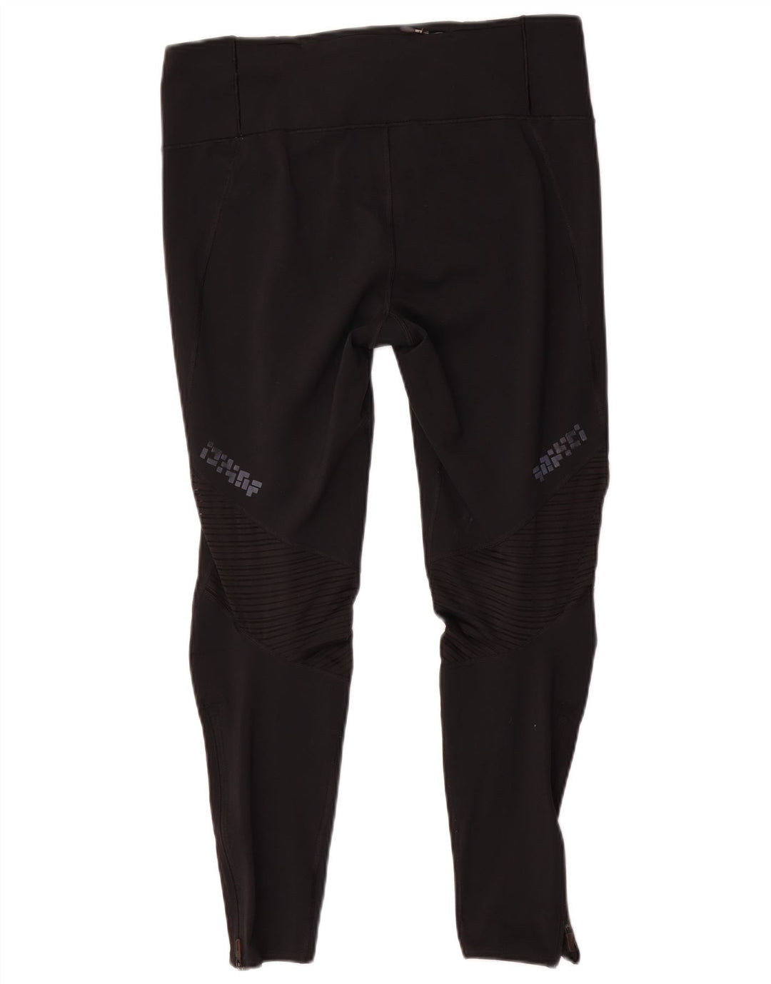 Adidas Womens Climacool Grafiske Leggings UK 16/18 Large Black Polyester
