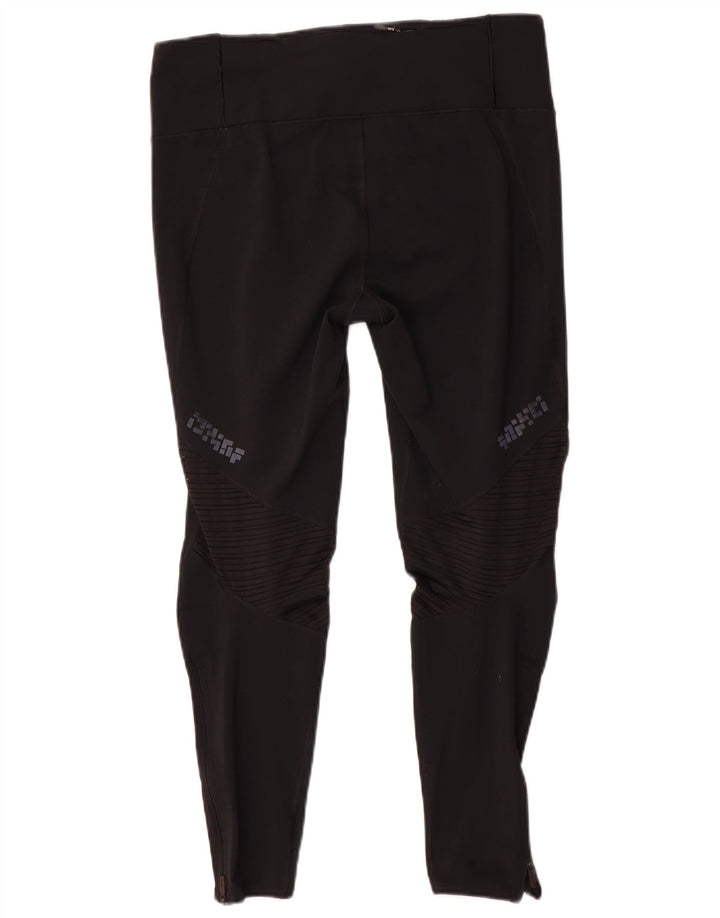 Adidas Womens Climacool Grafiske Leggings UK 16/18 Large Black Polyester