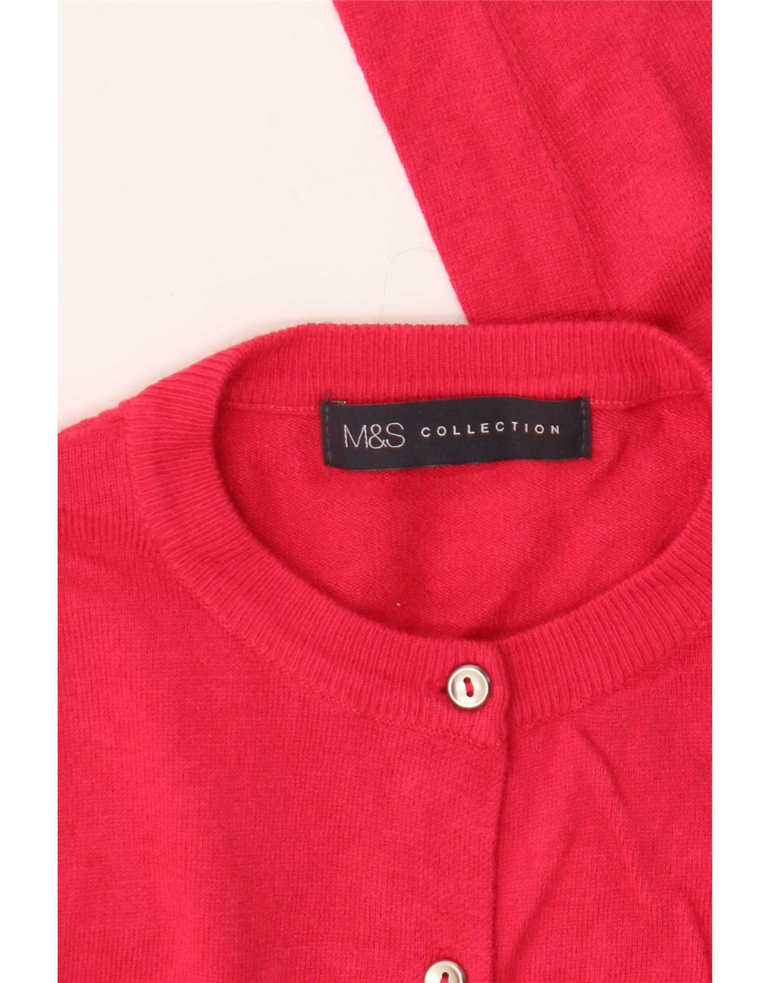 Marks & Spencer Dame Cardigan Sweater UK 10 Small Pink