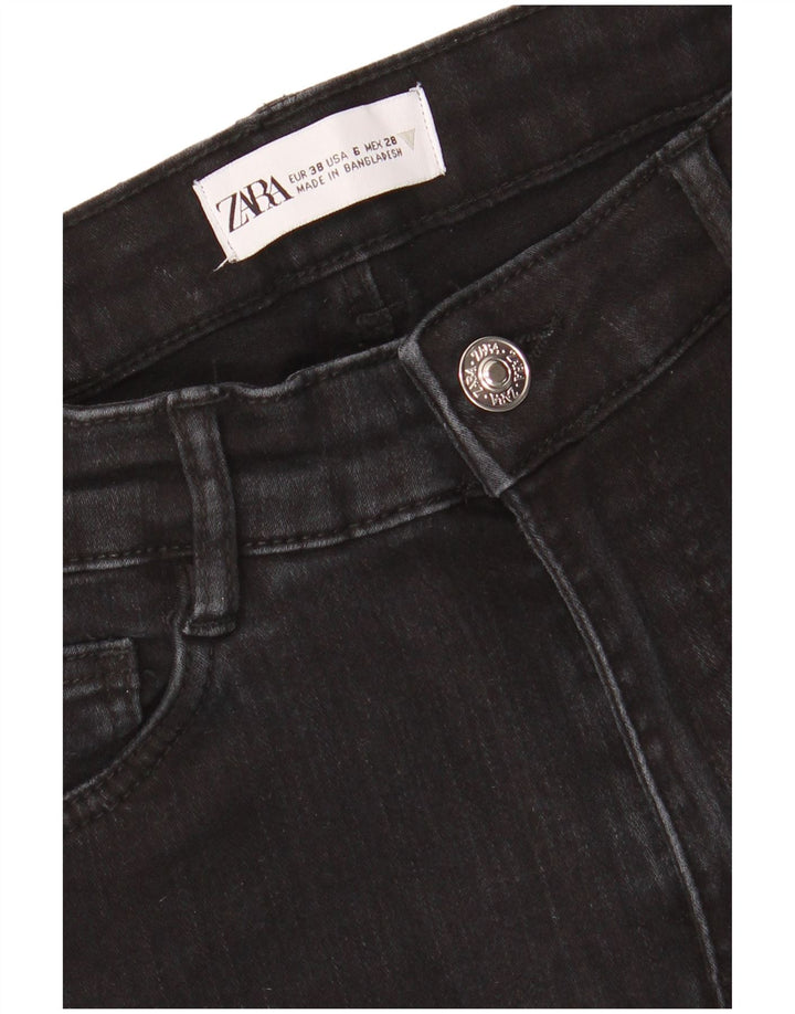 ZARA Womens Skinny Jeans EU 38 Small W28 L29 Black