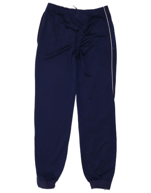 Adidas Drenge Træningsdragt Bukser Joggers 13-14 år Navy Blue Colourblock