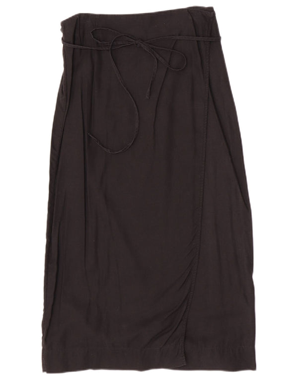 & andre historier Dame slå-om nederdel EU 38 Medium W26 Sort Lyocell