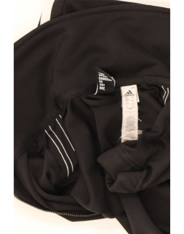 Adidas Træningsdragt til mænd Topjakke UK 38/40 Medium Sort Polyester