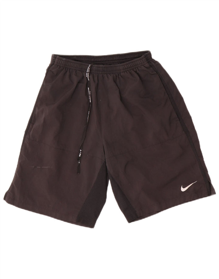 Nike Herre Dri Fit Sportshorts Små sorte polyester