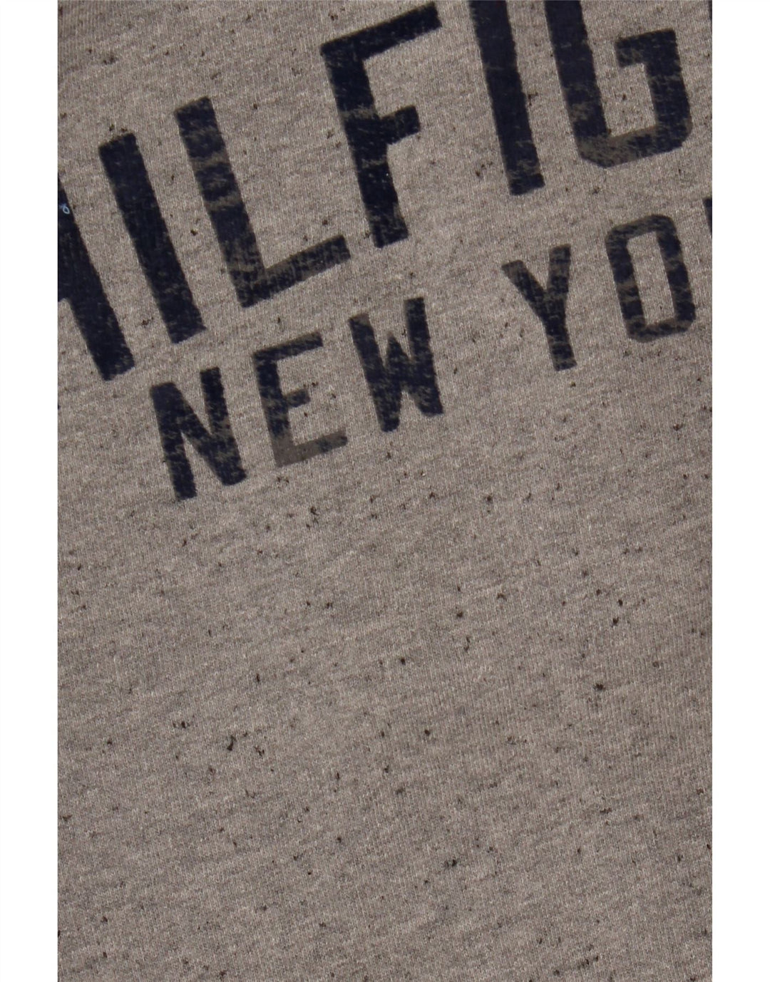 TOMMY HILFIGER Dame Vintage Fit Sweatshirt Jumper UK 16 Large Grå