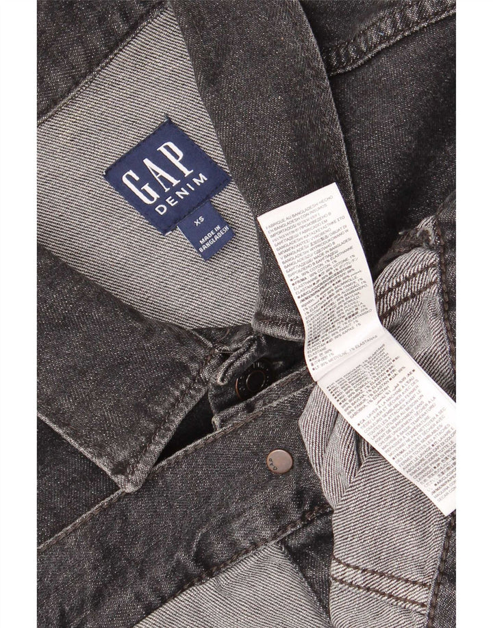 Gap Herre denimjakke UK 34 XS Grå Bomuld