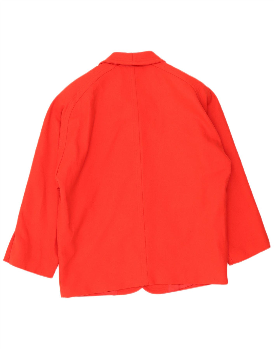 Enrico Coveri Dame Oversized 5 Button Blazer Jacket UK 10 Small Red Uld