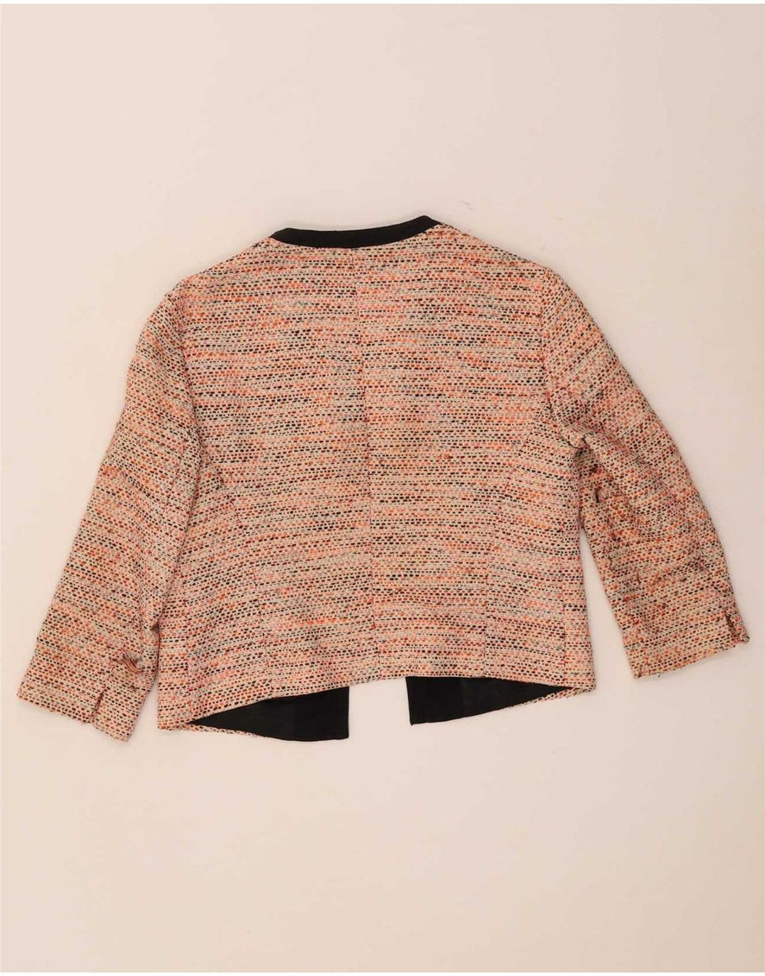 L.K. Bennett Womens 3/4 ærme 2-delt sæt UK 10 Small Orange Flecked
