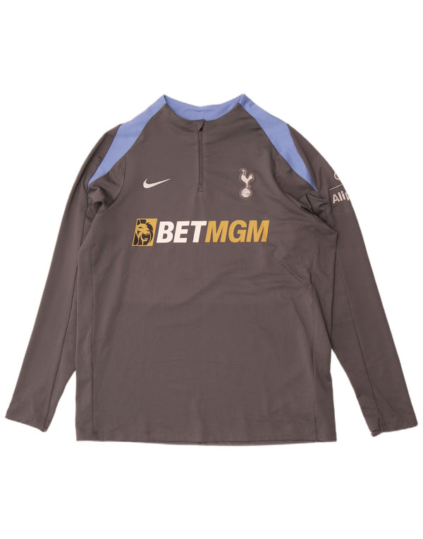 Nike Herre Tottenham Hotspur Grafisk Pullover Træningsdragt Top XL Grå