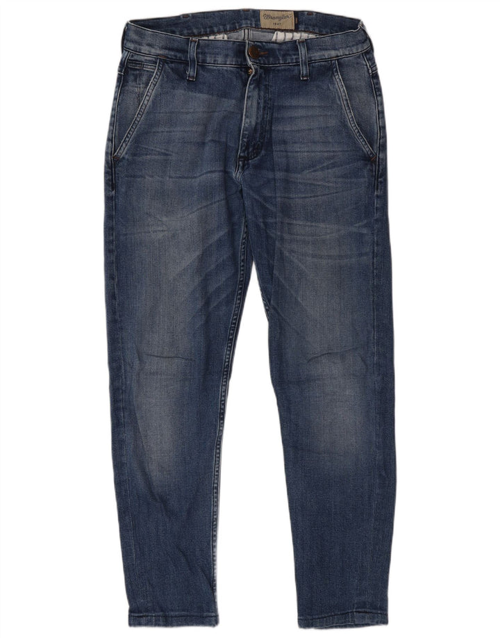 WRANGLER Herre Chino Slim Jeans W31 L34 Blå Bomuld
