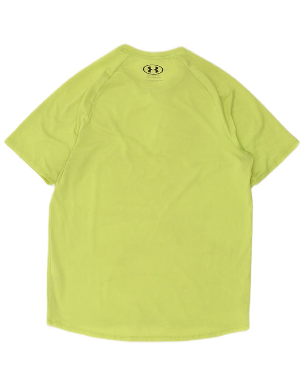 Under Armour Herre T-Shirt Top Medium Grøn Polyester