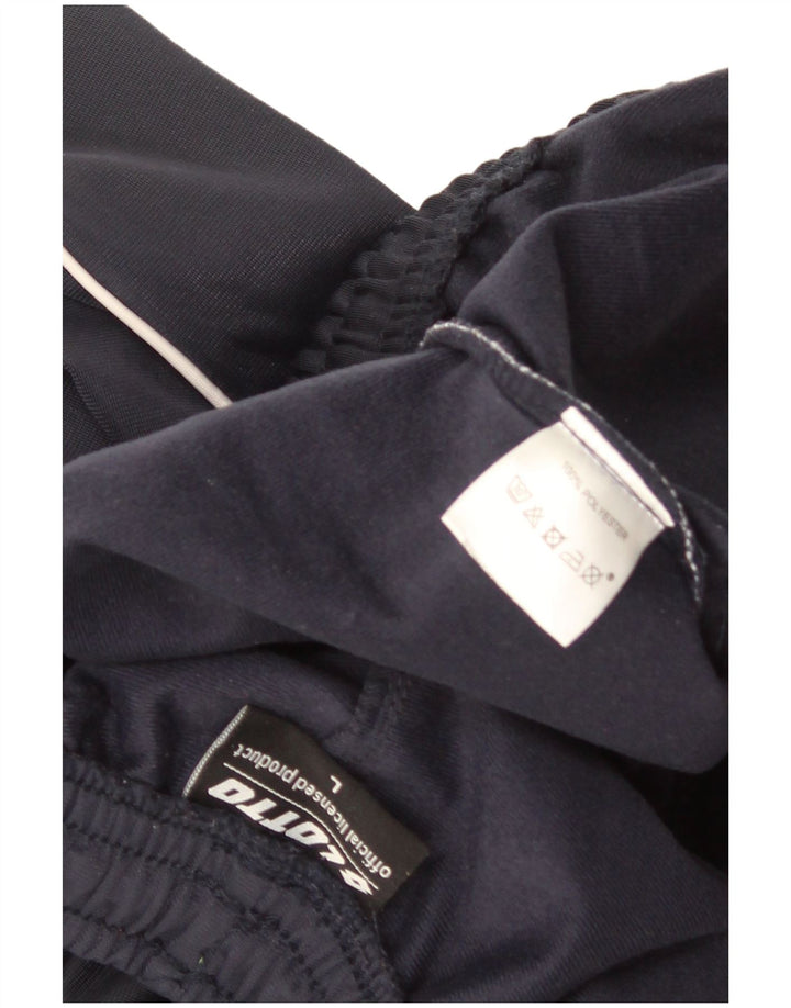 Lotto Herre træningsdragt Bukser Joggers Large Navy Blue Polyester