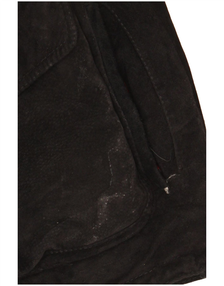 DINO' Z Dame Oversized Hooded Windbreaker Coat UK 14 Medium Black