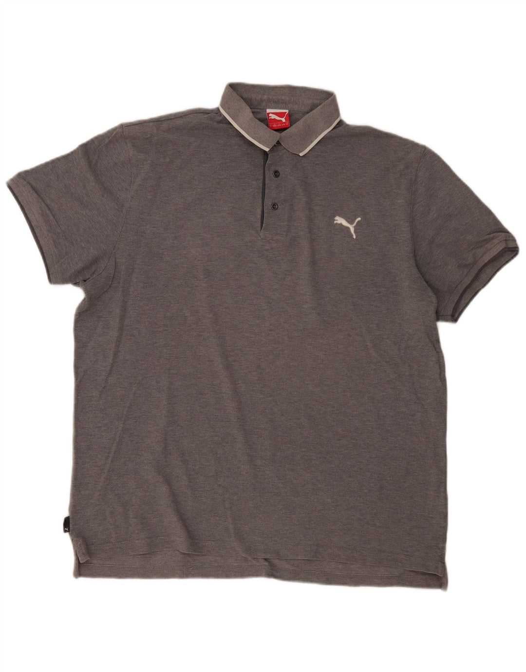 Puma herre poloshirt XL Grå