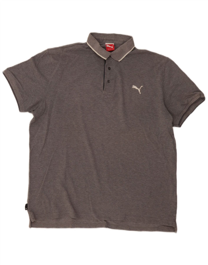 Puma herre poloshirt XL Grå