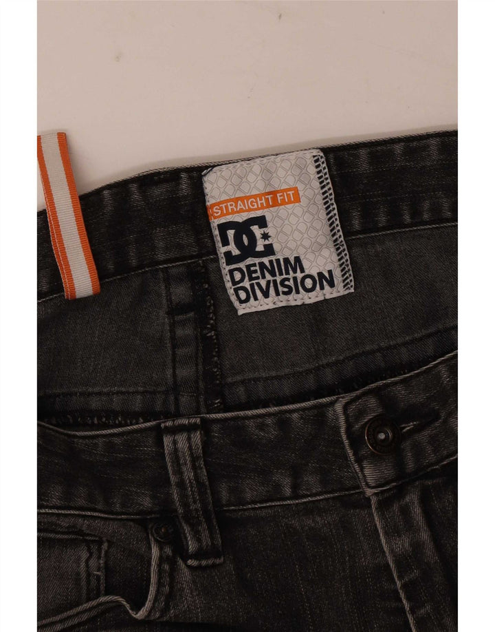 DC Graphic Straight Jeans til mænd W34 L32 Grå
