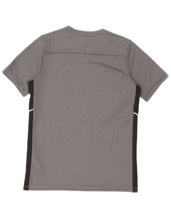 Nike Dri Fit T-Shirt Top 13-14 år XL Hvid Colourblock Polyester