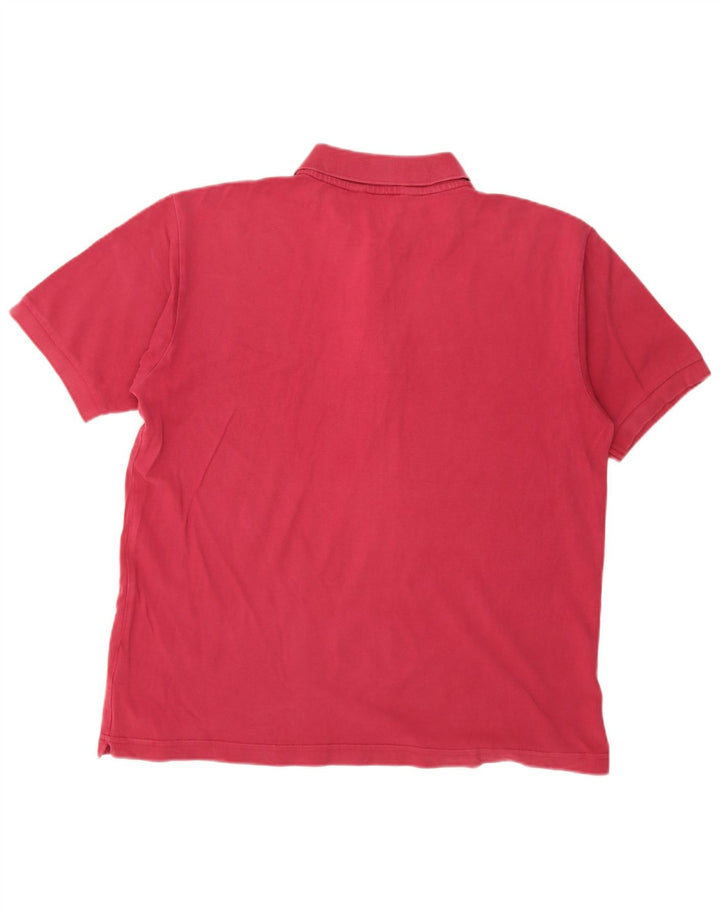 Kappa herre poloshirt XL Pink bomuld