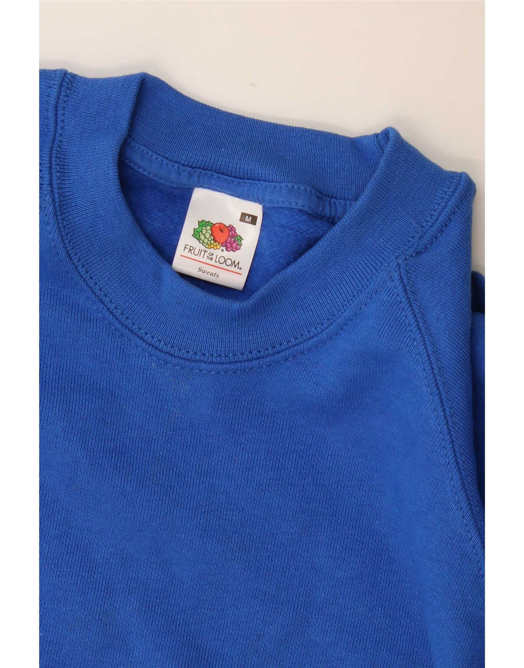 Fruit Of The Loom Herre Regular Fit Sweatshirt Jumper Medium Blå Bomuld
