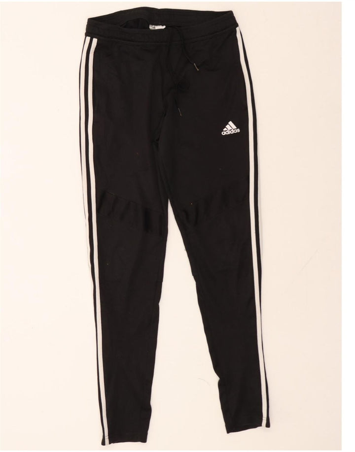 ADIDAS Womens Climacool Tracksuit Trousers UK 8/10 Small Black Polyester Vintage Adidas and Second-Hand Adidas from Messina Hembry 
