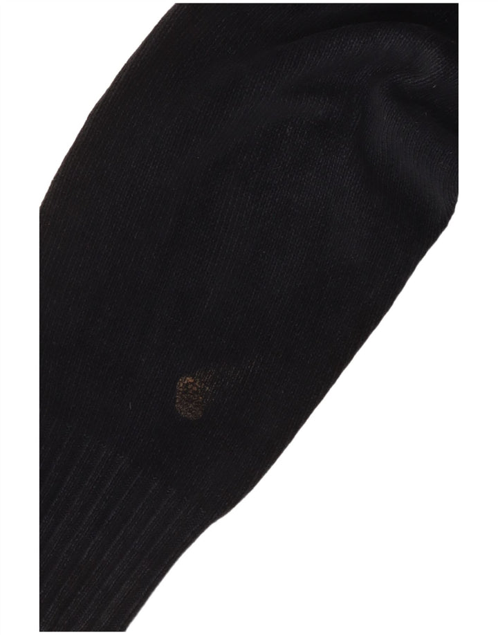 MARLBORO CLASSICS Herre Button Neck Jumper Sweater Stor Marineblå Bomuld