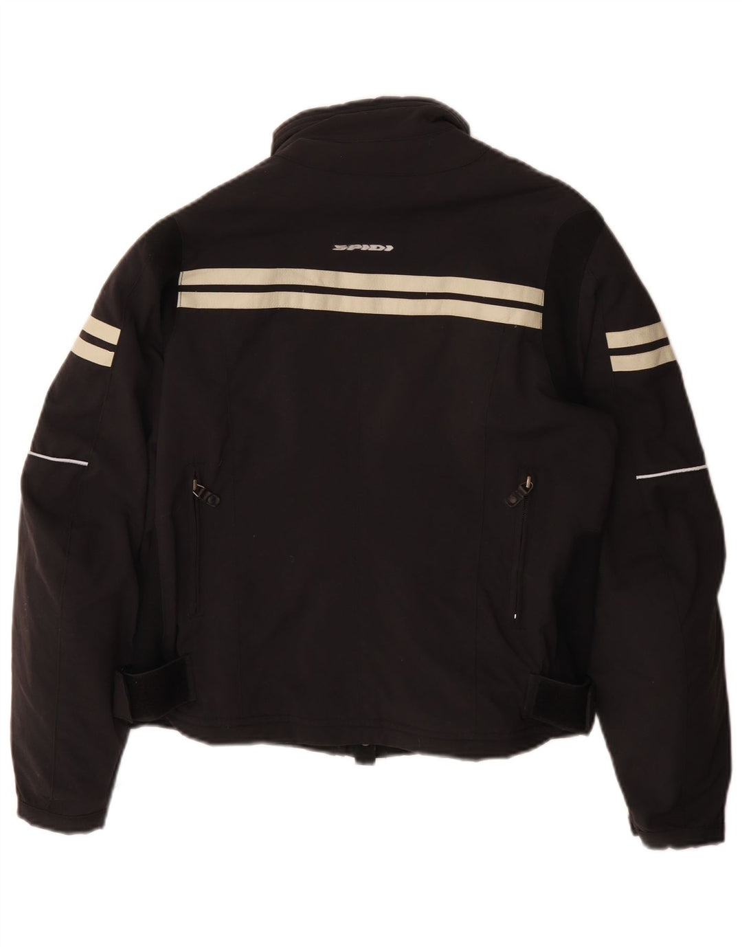Spidi Dame Motorstyle Racer Jacket UK 14 Medium Sort Polyamid