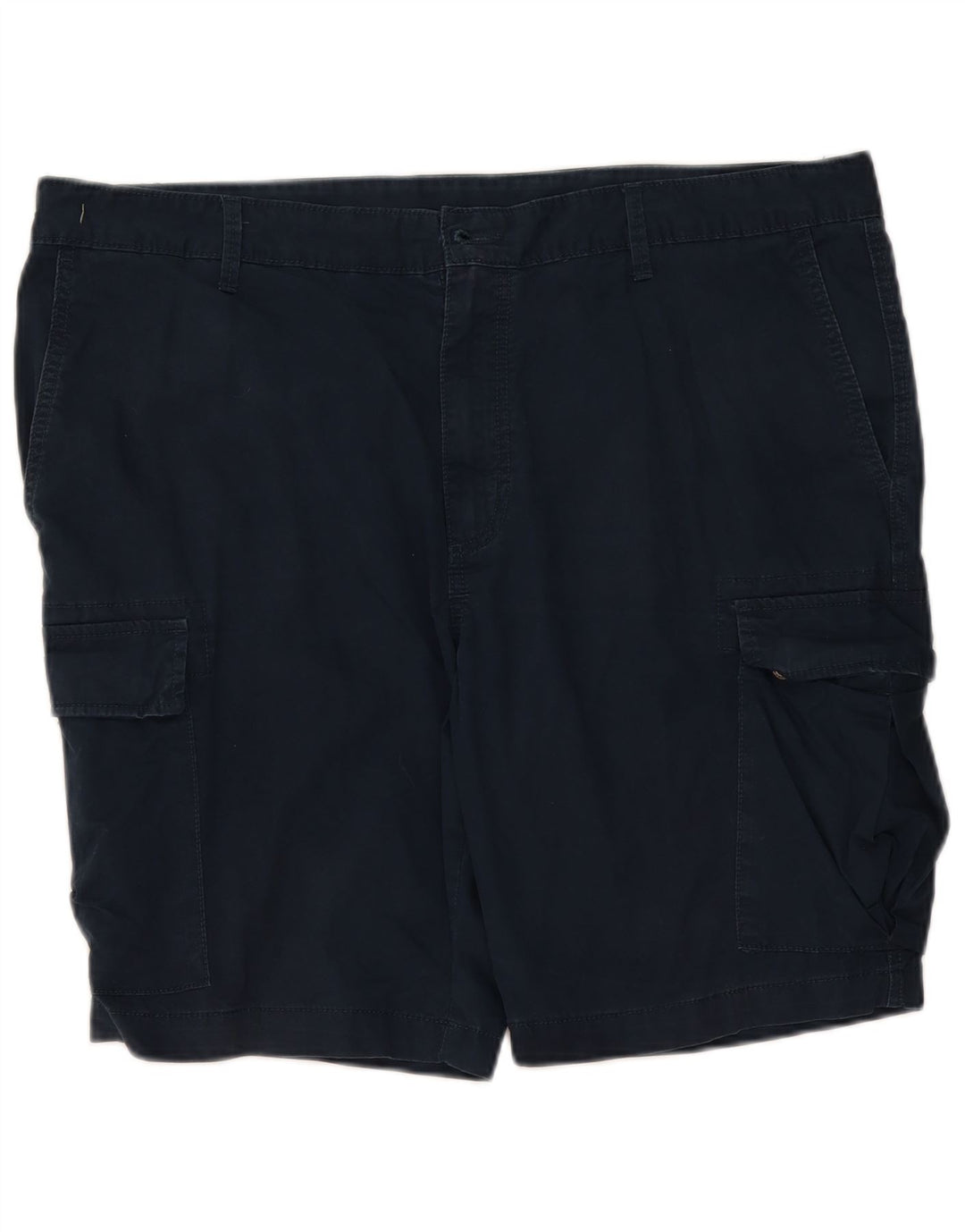 MARKS & SPENCER Herre Cargo Shorts W40 XL Marineblå Bomuld