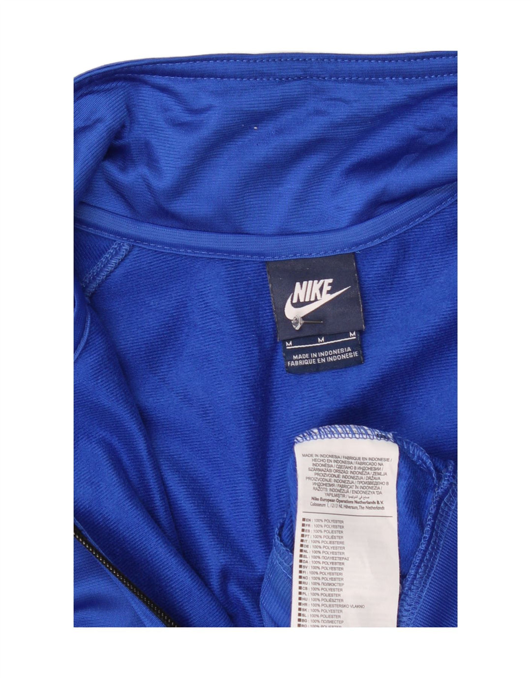 Nike Træningsdragt til mænd Topjakke Medium Blue Colourblock Polyester