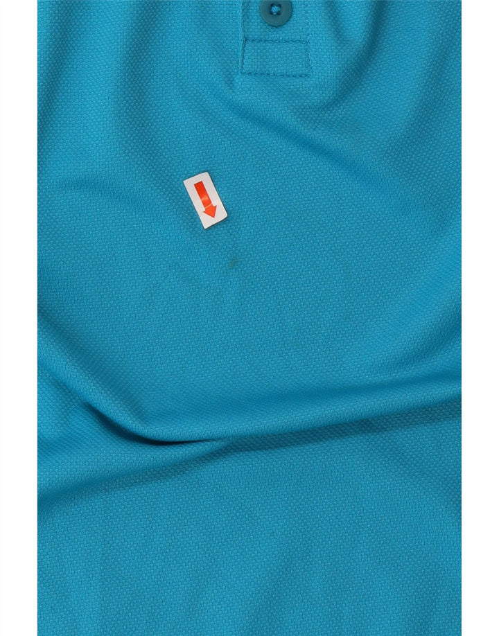 NIKE drenge poloshirt 13-14 år XL blå polyester