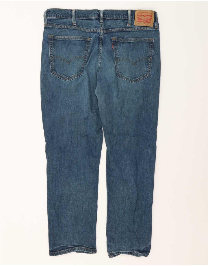 Levi's Herre 541 tilspidsede jeans W38 L30 blå bomuld