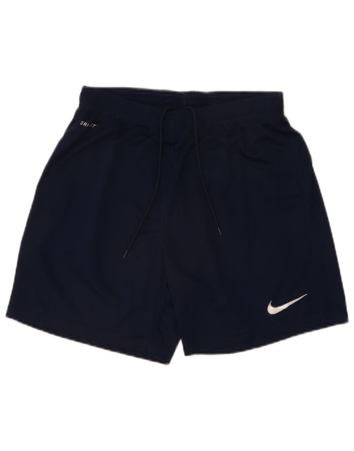 Nike Herre Dri Fit sportsshorts Små marineblå polyester
