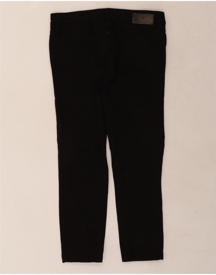 Massimo Dutti Dame Crop Slim Jeans W32 L25 Sort