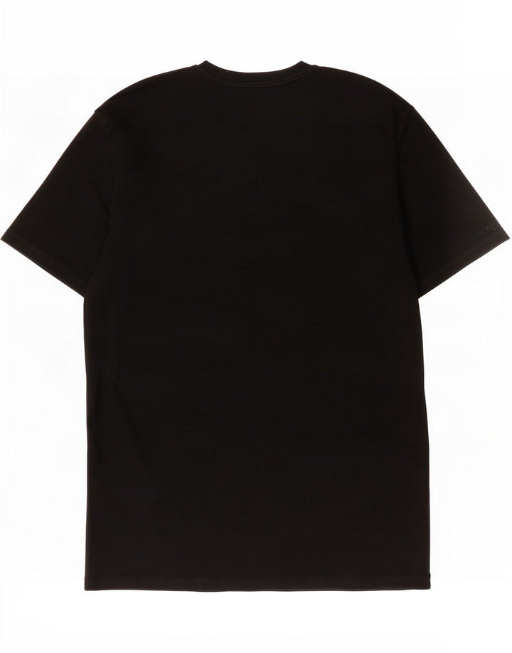 Zara Herre T-Shirt Top Stor Sort Bomuld