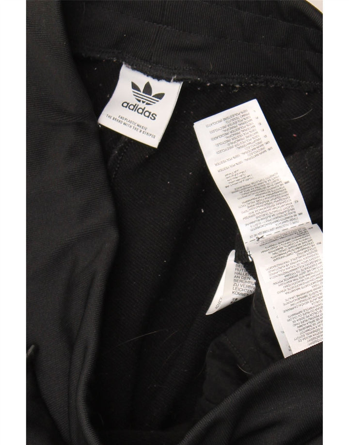 Adidas Dame træningsdragt Bukser Joggers UK 10 Small Black Polyester