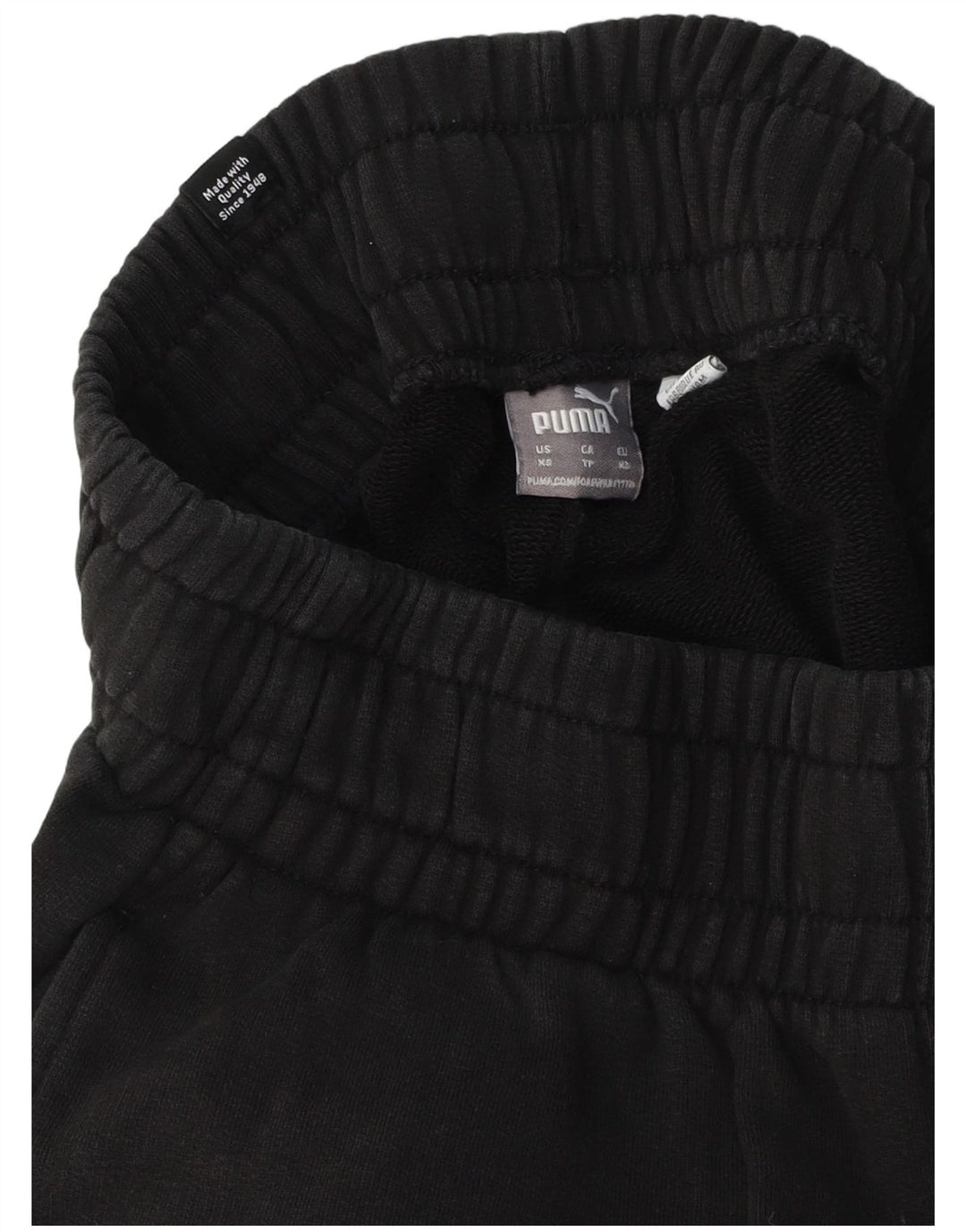 PUMA træningsdragt til kvinder Joggers UK 4 XS Sort bomuld