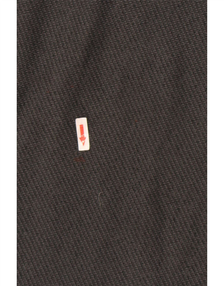 Rohan Herre Button Neck Sweatshirt Jumper Medium Grå Polyester