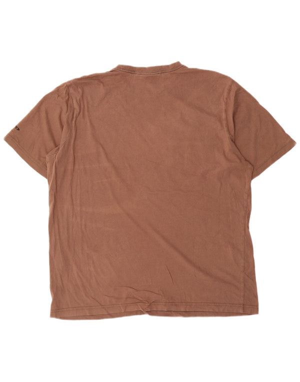 O'Neill Herre grafisk T-shirt top XL brun bomuld