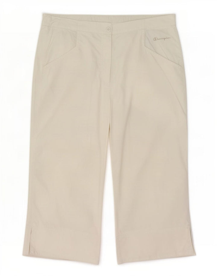 Champion Womens Cropped Trousers Large W34 L19 White