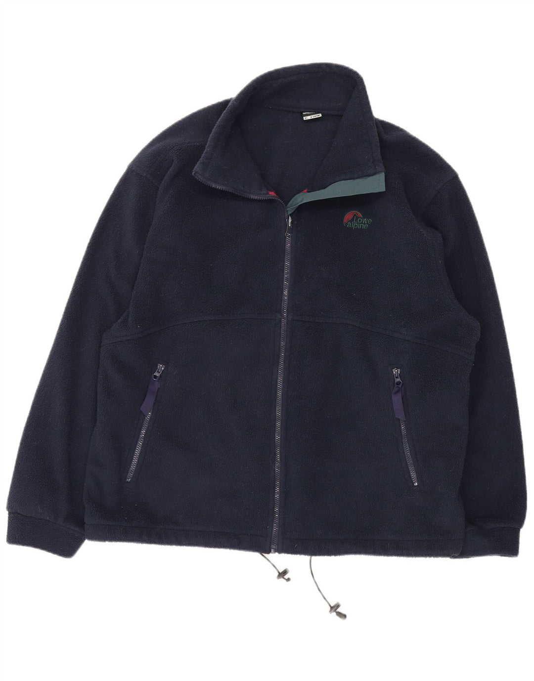 LOWE ALPINE Fleecejakke til mænd UK 42 XL Navy Blue Polyester